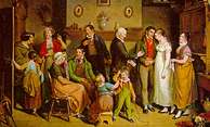 [1820 John Lewis Krimmel Country Wedding Painting JPEG]