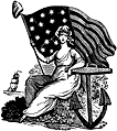 [Early 19th Century US Naval Liberty US Flag Allegorical GIF]